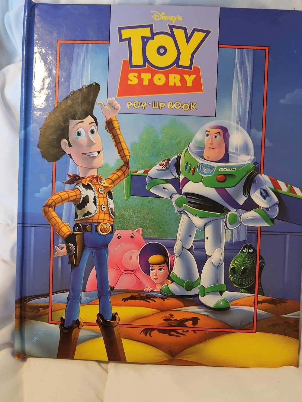 Disney Toy Story Pop-Up Book - Blue, Yellow, Green Characters